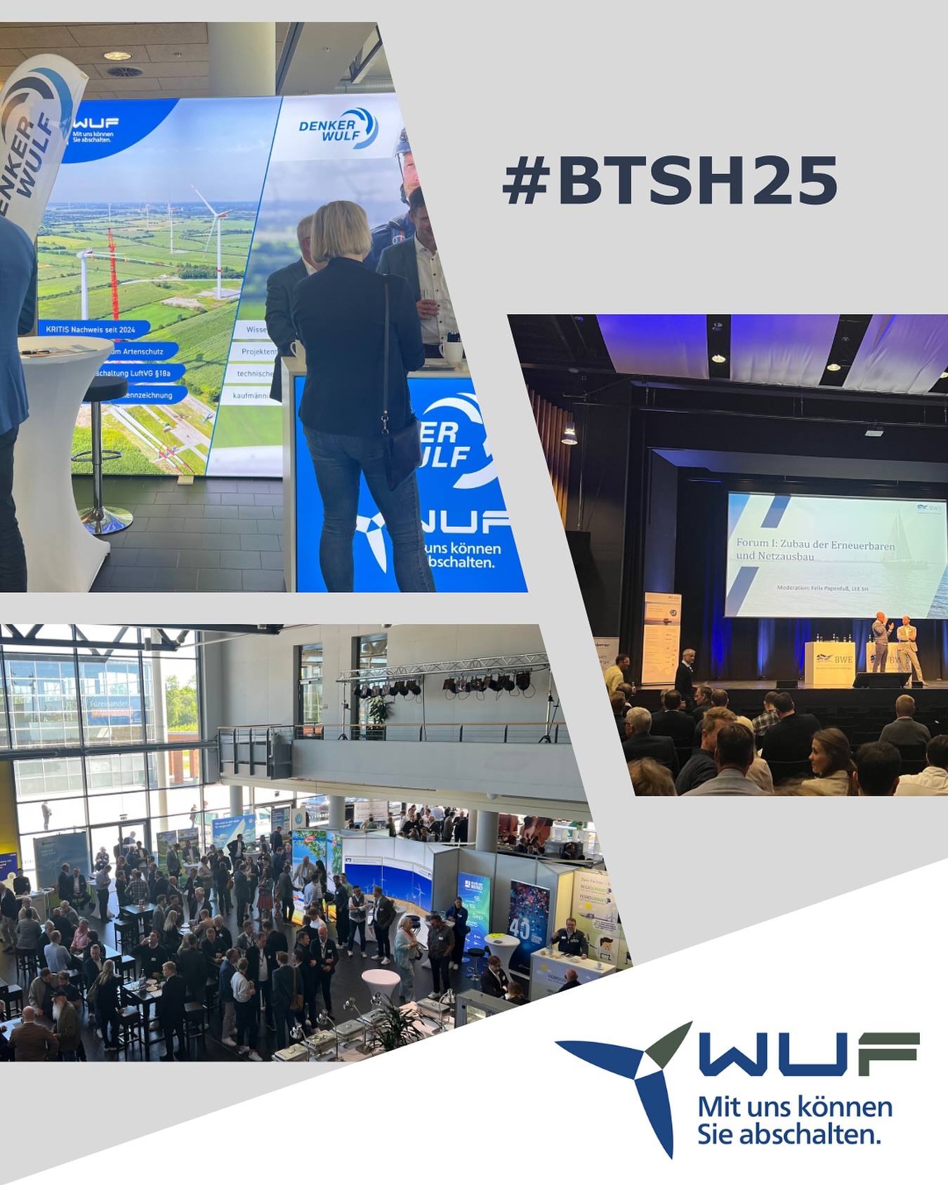 Zufrieden blicken wir auf den Windbranchentag 2025 in Schleswig-Holstein am vergangenen Donnerstag zurück.
Wir bedanken uns für tolle Gespräche, interessante Begegnungen und spannende Vorträge!🤝🏼💬

#btsh25 #wufgmbh #windenergie #flugsicherheit #branchentagsh #messe #derletztemachtdaslichtaus