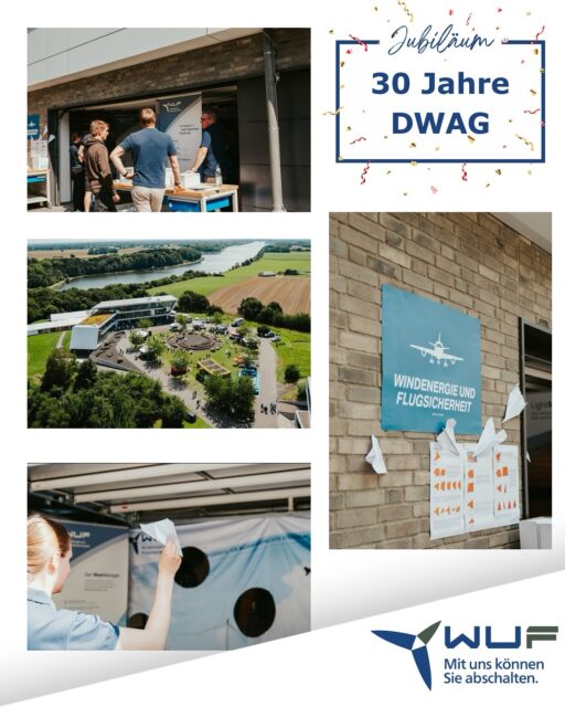 30 JAHRE DWAG!🎉

Vor einigen Tagen hatte die @denkerwulfag ihr 30-jähriges Jubiläum. Mit einem gelungenen Tag der offenen Tür und einem schönen Sommerfest für Mitarbeiter und Gäste wurden drei Jahrzehnte in der Windbranche gefeiert!
Wir bedanken uns bei DenkerWulf für die tolle Organisation und freuen uns auf die nächsten Jahrzehnte! 🎊

📸 @dreyermedia.kiel 

#wufgmbh #windenergie #flugsicherheit #jubiläum #derletztemachtdaslichtaus #mitunskannstduabschalten